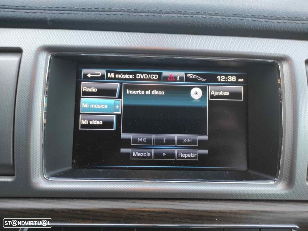 TELA/ECRÃ MULTIFUNÇÕES JAGUAR XF SPORTBRAKE 2.2 DIESEL - 4