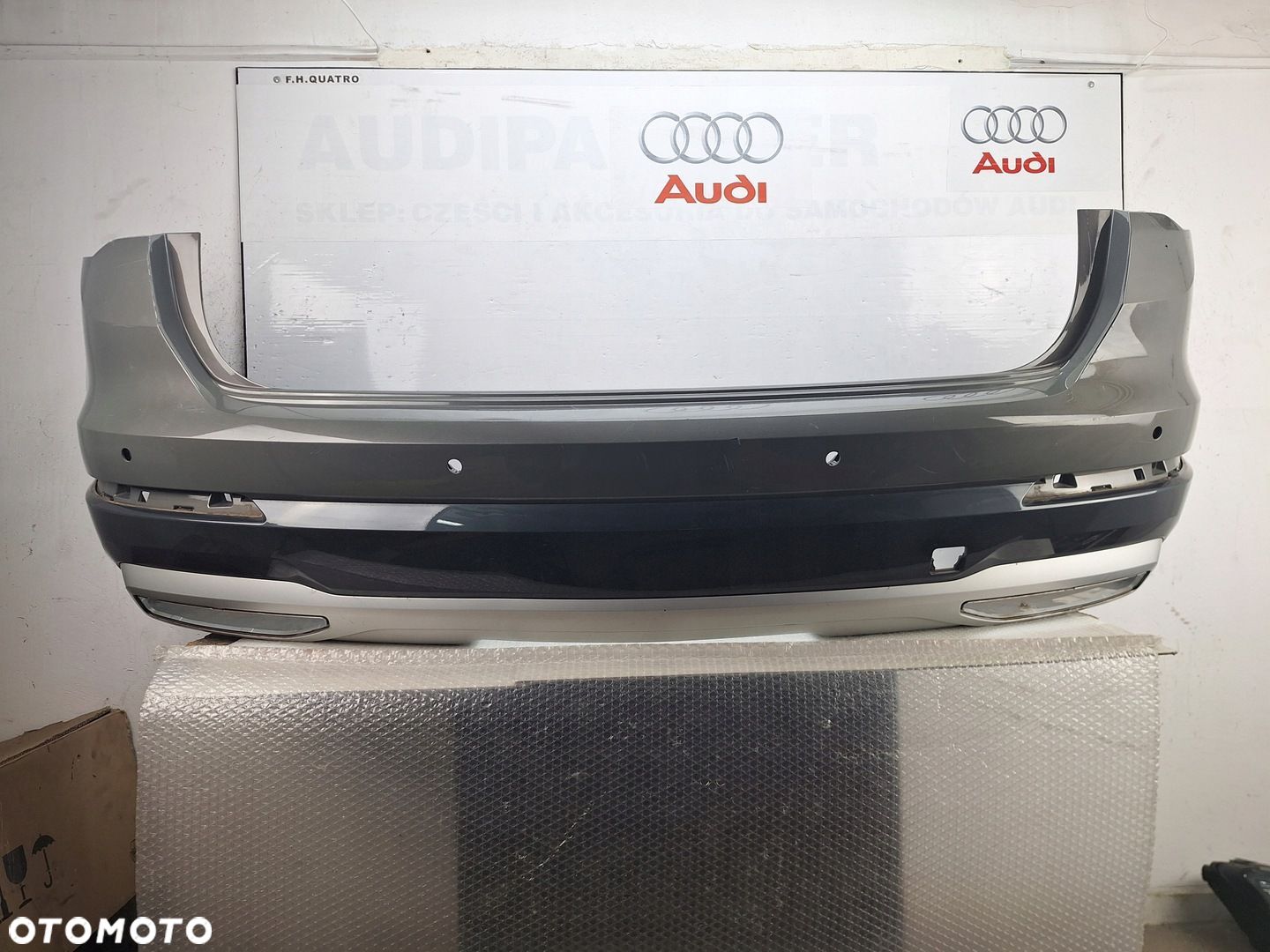 ZDERZAK DYFUZOR SPOJLER AUDI Q3 83A 2029-2024 ZWYKŁY ORYGINAŁ OE ASO - 1