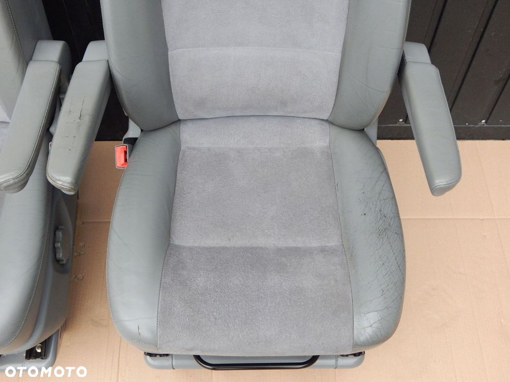 vw t5 t6 multivan fotel kierowcy pasażer prawy lewy przód komplet alcantara - 9