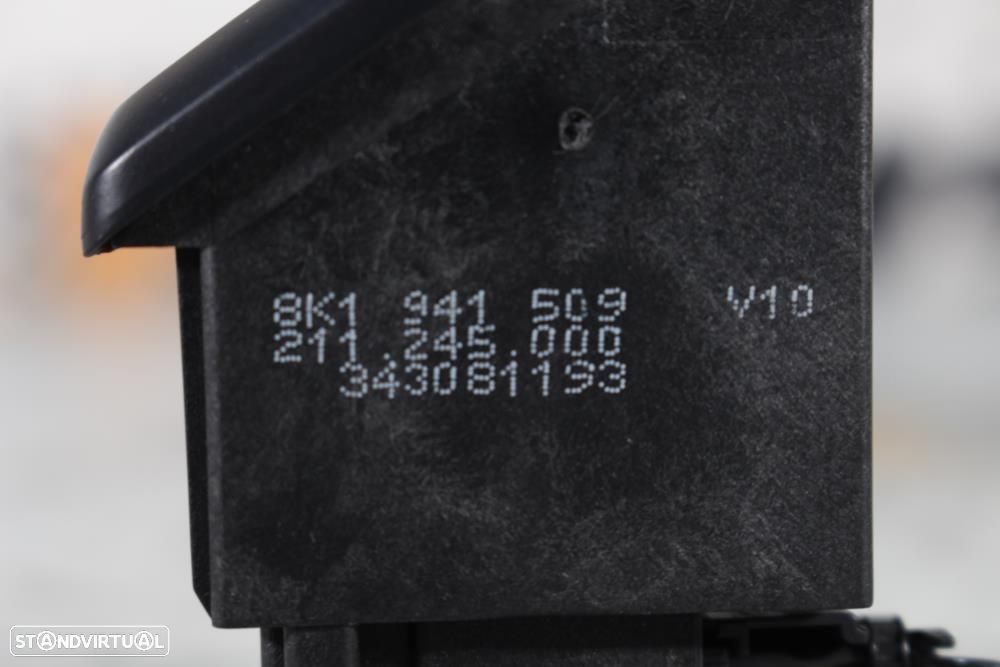 Botão De 4 Piscas Audi A4 (8K2, B8)  8K1941509 / 8K1 941 509 - 7