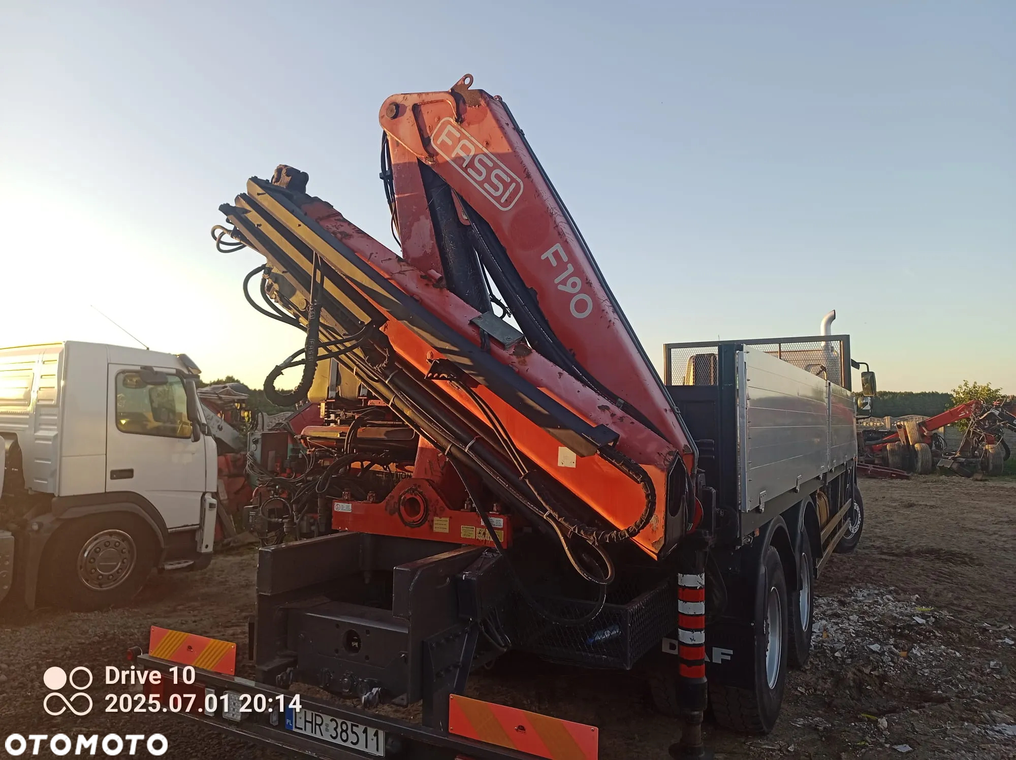 Hds Fassi F190A23 2005rok dźwig żuraw 3 wysuwy hydrauliczne - 3