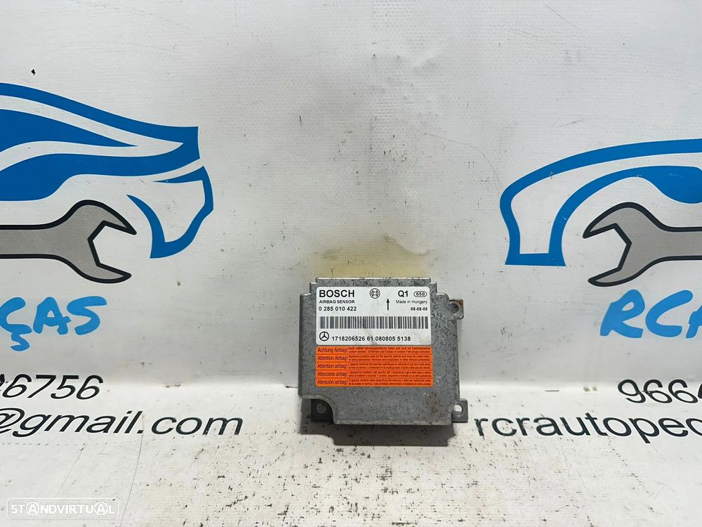.Módulo Centralina Airbag SRS Mercedes Benz SLK R171 A1718206526 2004 - 2011 - 2