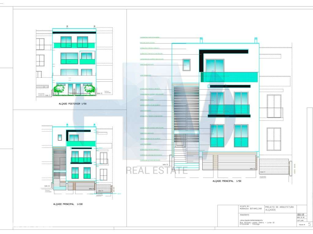 Terreno com Projeto Aprovado para 2 Frações - Ermesinde - Grande imagem: 4/4