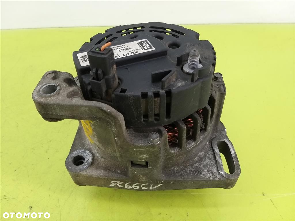 Alternator Renault Clio II 1998-2001 1,2 B VALEO 7700437090 95A ORYGINAŁ - 3