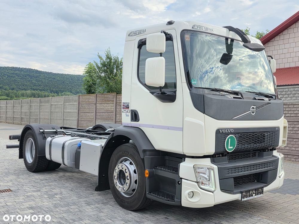 Volvo FE 250 / RAMA DO ZABUDOWY ROZSTAW OSI 3.70M / KIPER / WYWROT / BECZKA / HAKOWIEC / UTRZYMANIE DRÓG / EURO 6 / SPROWADZONY / BLOKADA MOSTU - 7