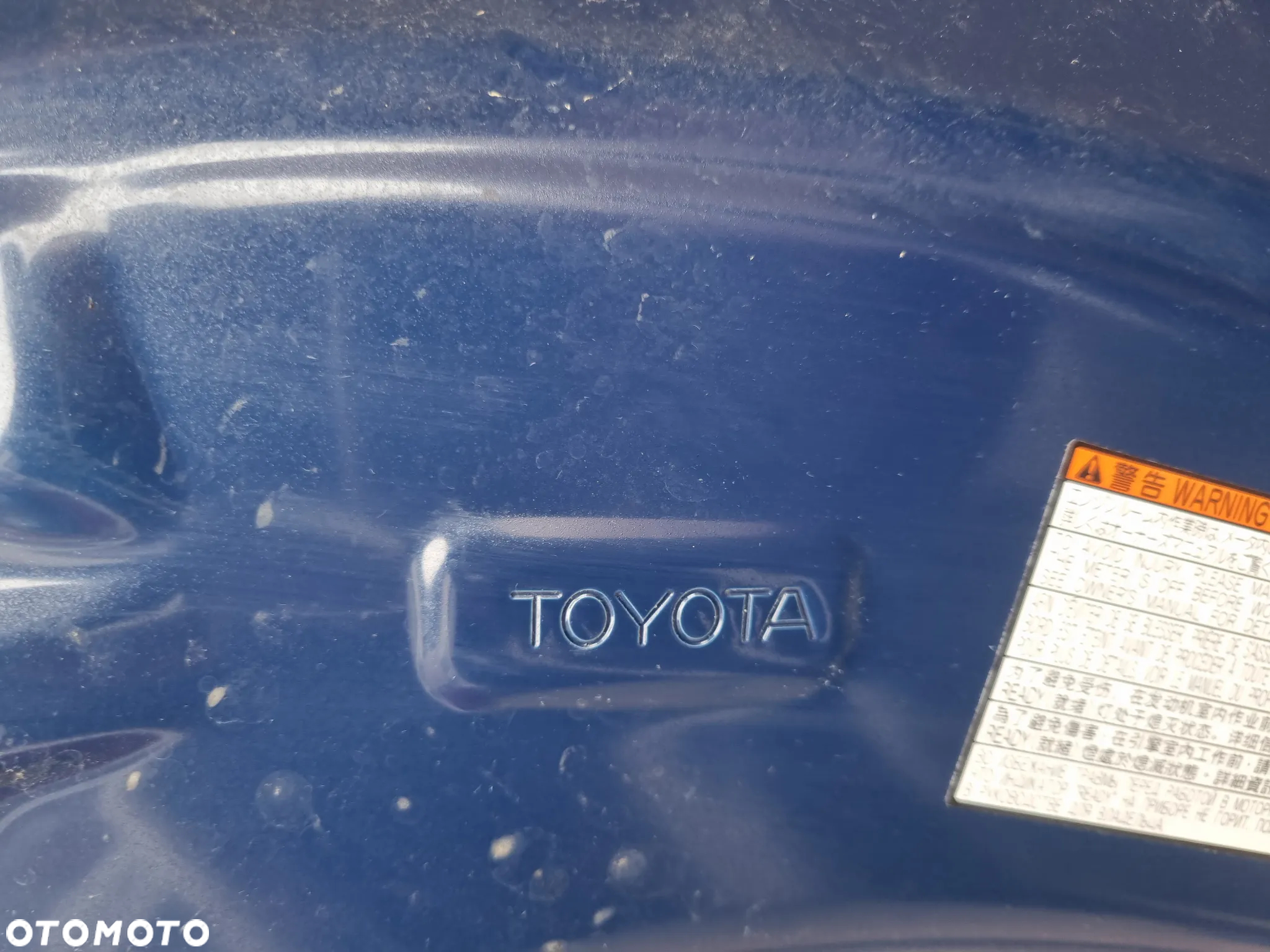 TOYOTA COROLLA E21 HB KOMBI MASKA POKRYWA SILNIKA - 6