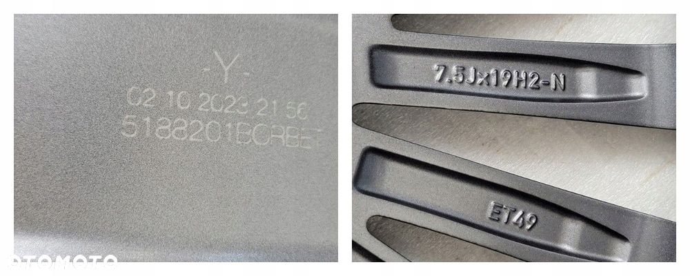 FELGA MERCEDES A-KLASA AMG W177 7,5X19 19 ET49 5X112 A1774014200 - 15