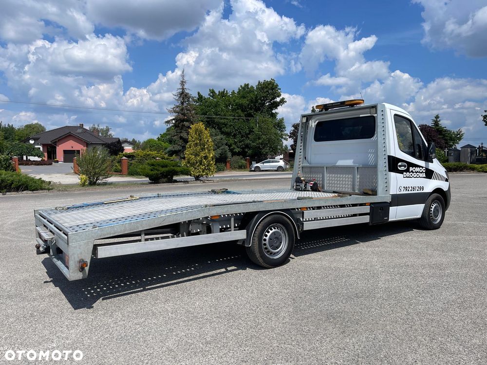 Mercedes-Benz Sprinter W907 2.2 CDI 163 Km Automat 7G-Tronic 2020 ROK Klima Led Hak Najazd 4.60 M Super stan Gotowy do Pracy Bardzo ładny - 27