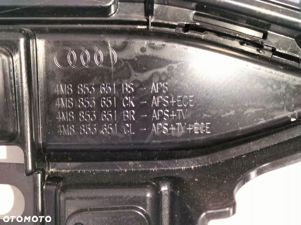 atrapa kratka grill audi q8 sq8 s-line lift 23- black - 8