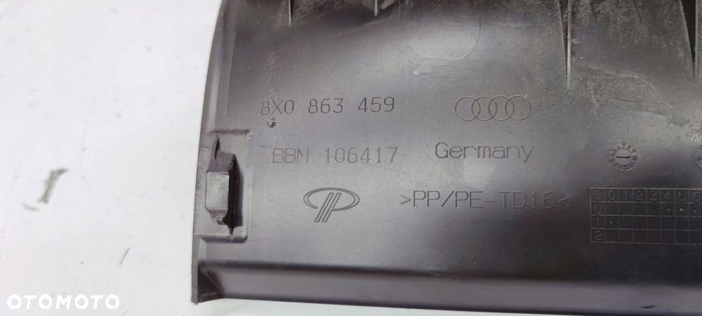 OSŁONA PROGU BAGAŻNIKA AUDI A1 8X 8X0863459 - 4