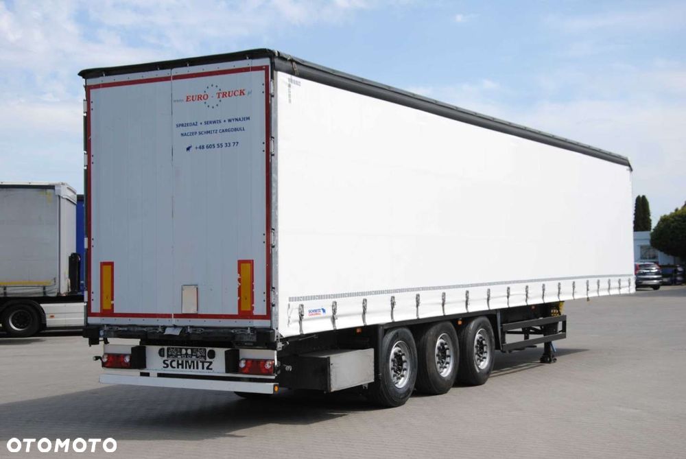 Schmitz Cargobull SCS kurtyna, podnoszona oś - 3