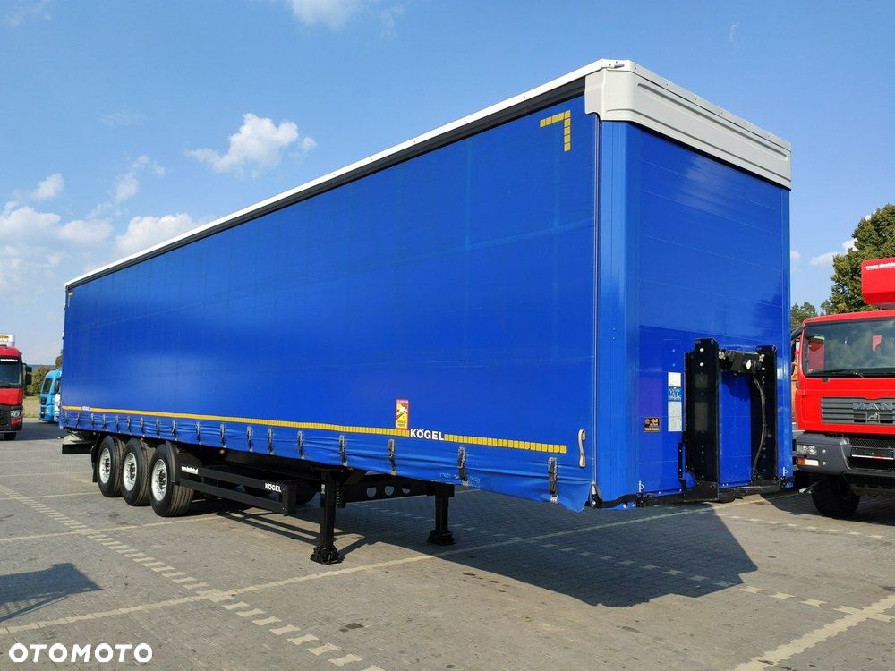 Kögel 3 Osie SAF Oś Podnoszona Standard Wysokość 2,76 2017r - 33