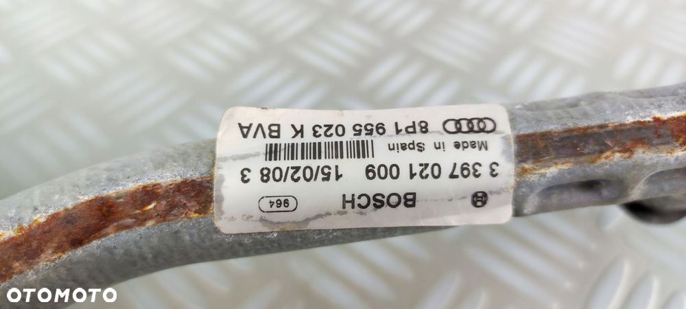 8P1955119E 8P1955023K mechanizm silniczek wycieraczek przód AUDI A3 8P EURO - 7