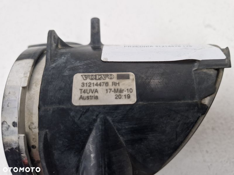 VOLVO XC70 2 II HALOGEN PRAWY PRZÓD LAMPA PRZECIWMGIELNA PRAWA PRZEDNIA 31214476 - 8