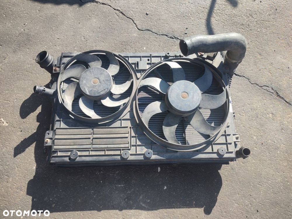 OCTAVIA II LIFT RS 2,0TDI CHŁODNICE WENTYLATORY1K0145803AJ - 1