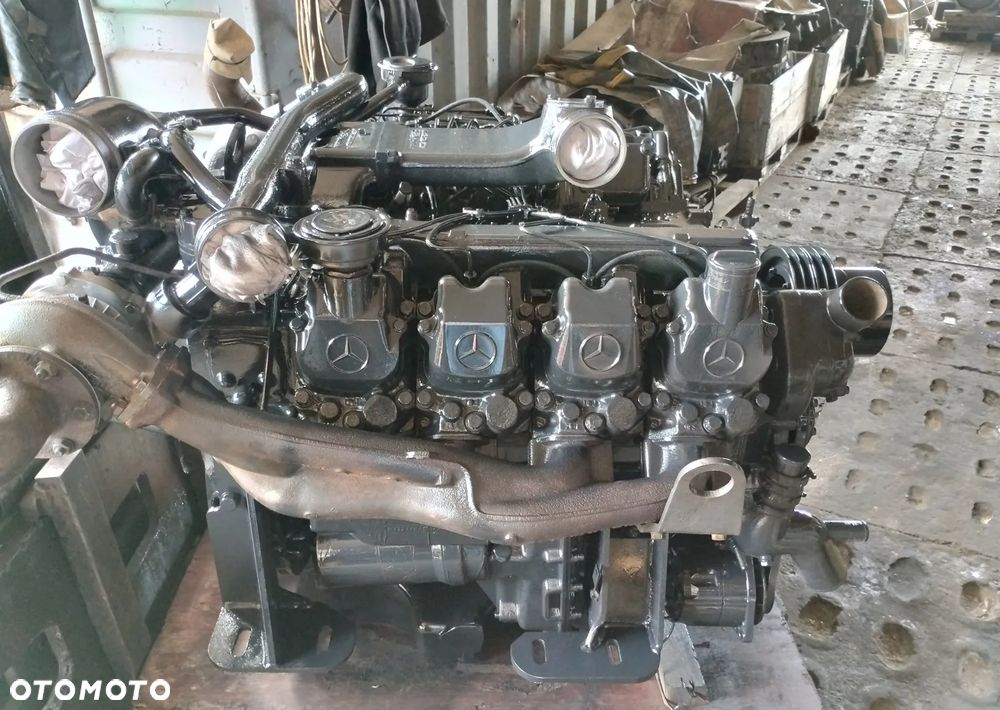 Silnik Mercedes OM 442 LA 440 KM MASZYNA SIECZARNIA RĘBAK GWARANCJA - 1