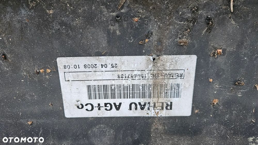 BMW 5 E60 LIFT 2007-2010 Kompletny zderzak przedni Zderzak przód pod XENON kolor srebrny Titansilber - 15