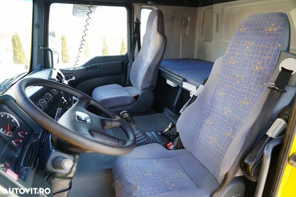 MAN TGA 26.410 / 6x4 / BASCULATOR 3 LATURĂ / MEILLER KIPER / MANUAL / - 29