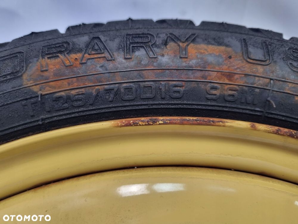 KOŁO DOJAZDOWE Toyota Mazda Honda dojazdówka 115/70 D16 R16 5x114.3 J16X4T - 5