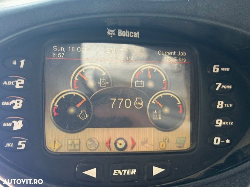 Bobcat S850 Mini Incarcator Frontal - 3
