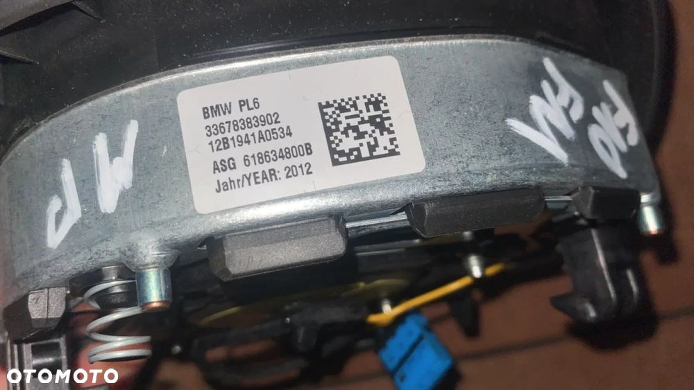 PODUSZKA POWIETRZNA KIEROWCY BMW F10 F11 6783839 - 3