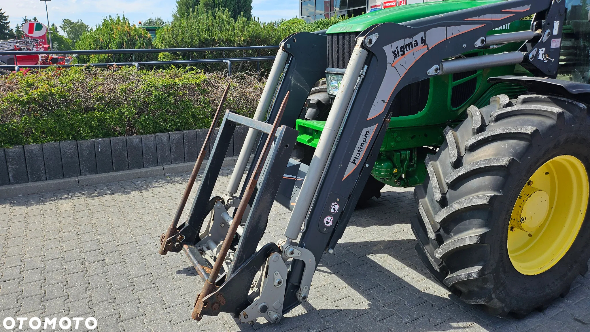 John Deere JD 6830 Premium + ładowacz, 6 cyl, nowe opony, pneumatyka, stan bdb! - 4
