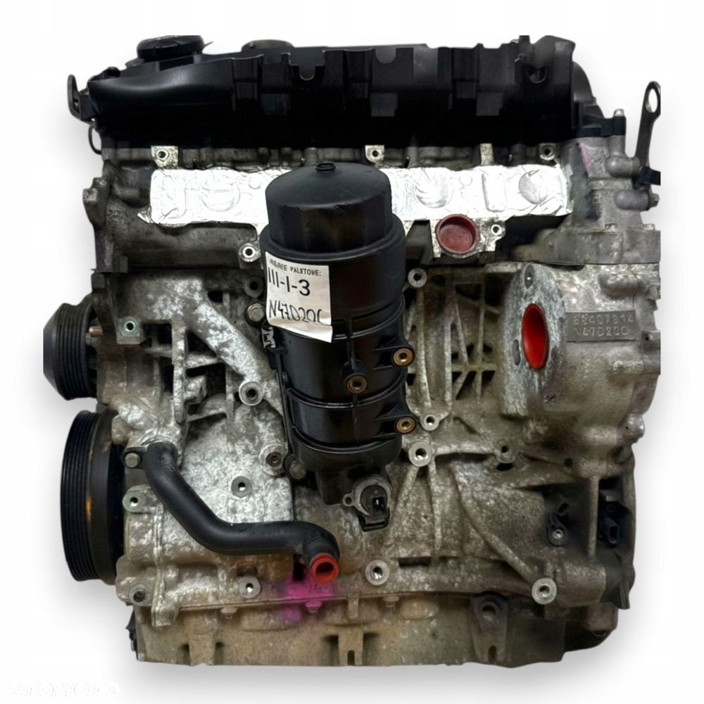 SILNIK N47D20C BMW E90 E91 E92 E60 E61 X3 E83 E87 E88 2.0 D DIESEL 154221km - 6