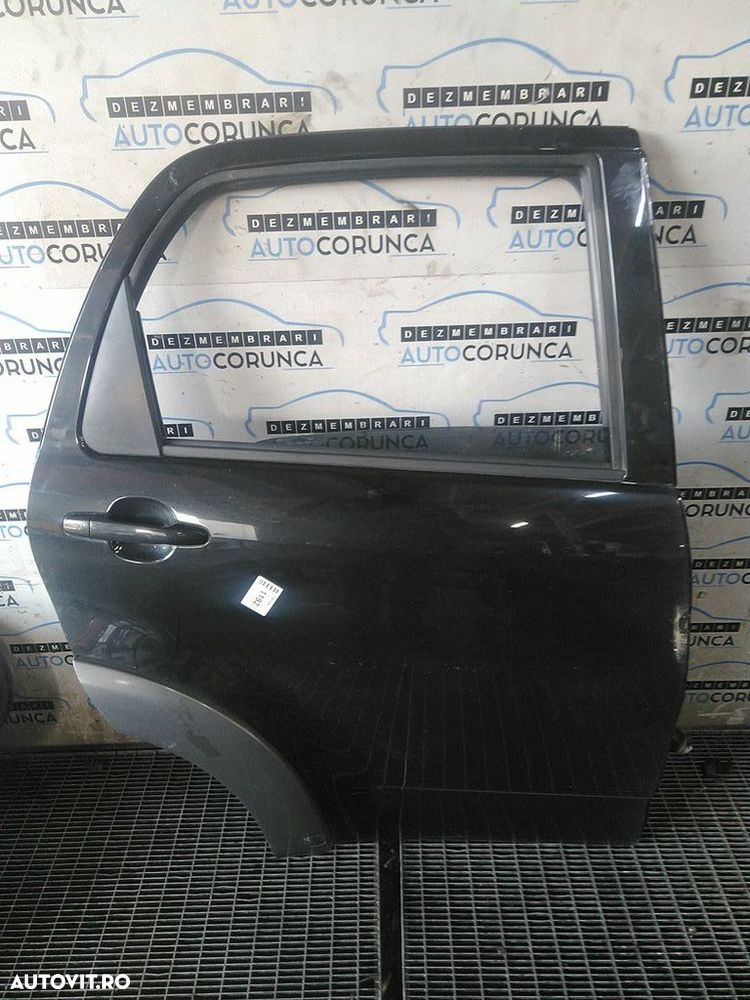 Usa Dreapta Spate Daihatsu Terios 2006 - 2010 SUV 4 Usi NEGRU (1192) - 1