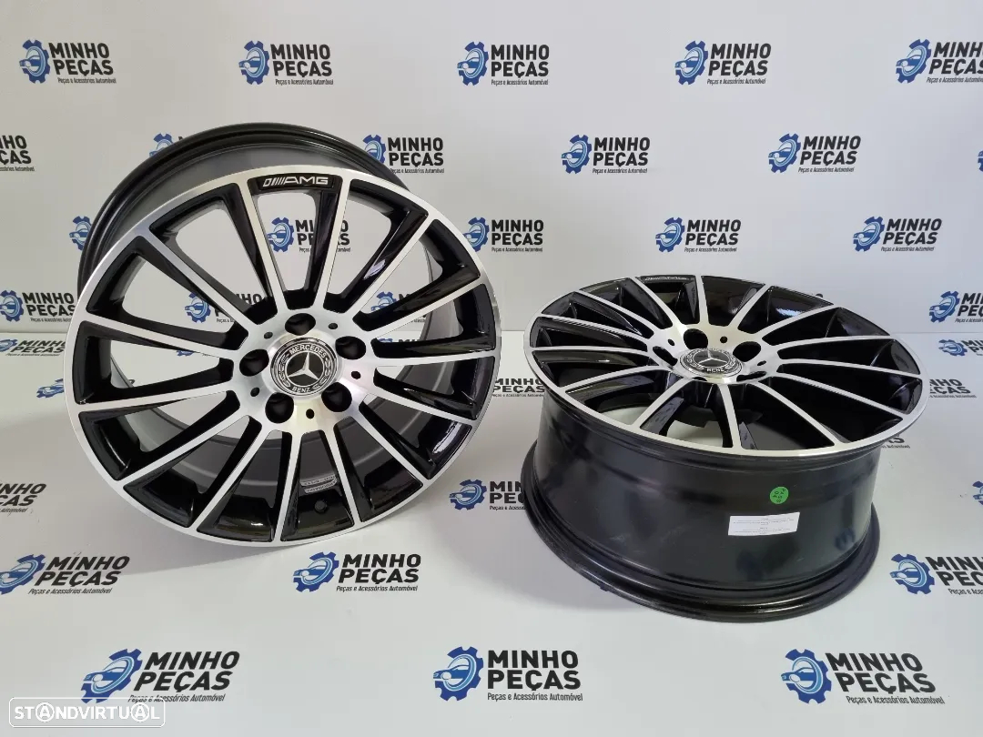 Jantes Mercedes (C63) AMG Turbine em 19 - 4