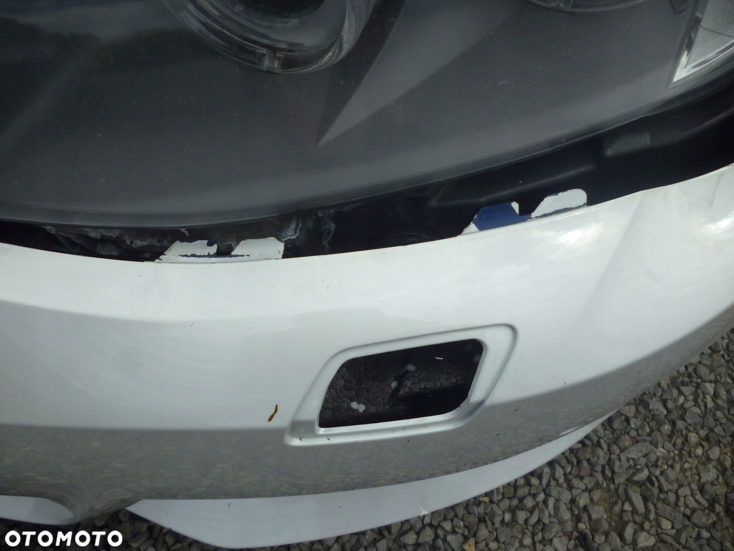 ZDERZAK PRZEDNI BMW E92 E90 COUPE LIFT A96 MINERALWEISS M PAKIET PDC - 8