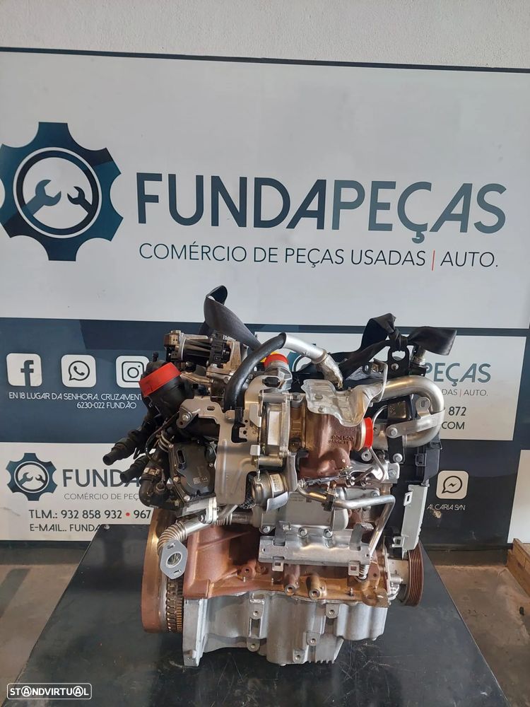 Motor Renault Captur I 1.5 Dci 90Cv Ref: K9K 629 - 1