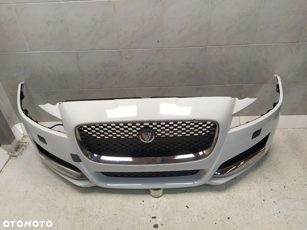 JAGUAR XF X260 ZDERZAK PRZÓD PRZEDNI KOMPLETNY SPRYSKIWACZE GRILL ATRAPA CHŁODNICY ZNACZEK ORYGINAŁ - 6