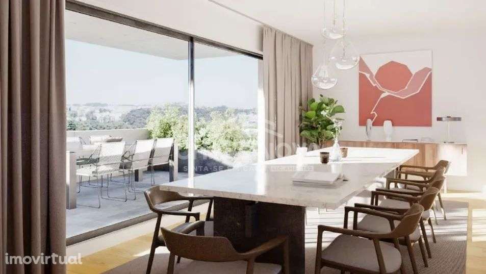 T4 Novo em Condominio c/ Piscina e Jardim em Leça da Palmeira - Grande imagem: 3/14