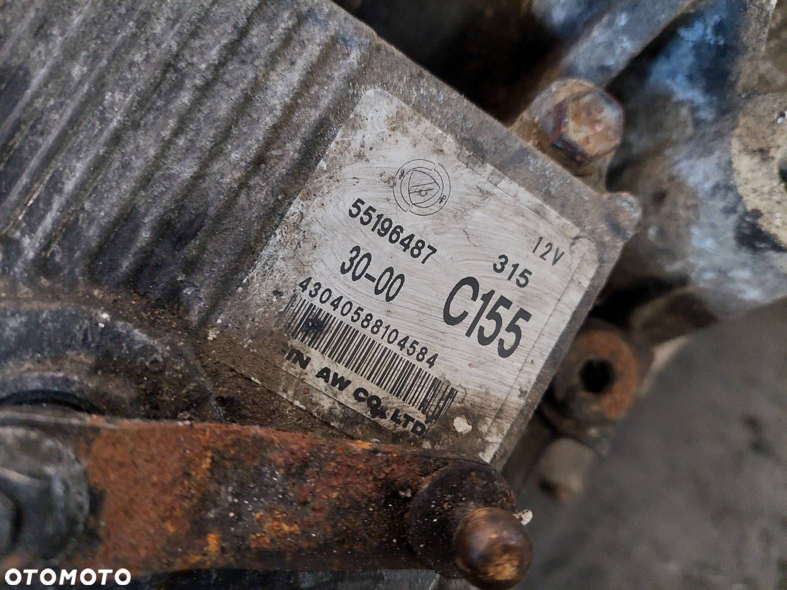 SKRZYNIA BIEGÓW AUTOMATYCZNA AUTOMAT FIAT CROMA II 1.9 JTD 55196485 - 8