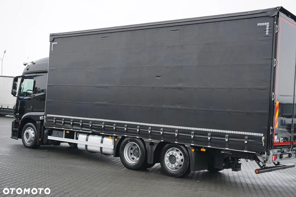 Mercedes-Benz / ACTROS / 2533 / ACC / E 6 / FIRANKA / ŁAD. 15 450 KG / 19 PALET - 27