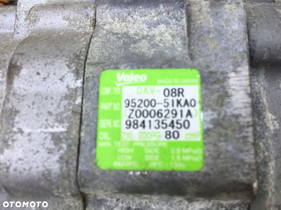 AGILA B SPLASH SPRĘŻARKA KLIMATYZACJI 95200-51KA0 - 2