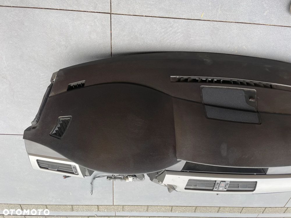 BMW E60 E61 KONSOLA DESKA ROZDZIELCZA AIRBAG EUROPA NAPINACZE KOMPLET - 3