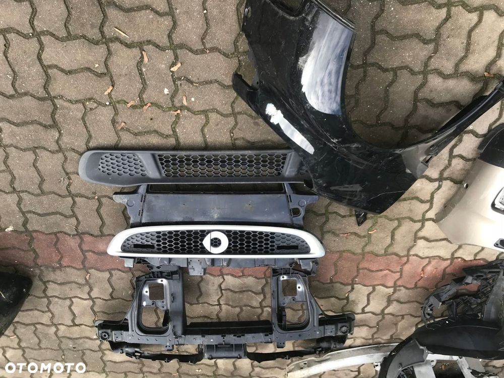 Smart ForTwo 2 II 451 zderzak grill błotnik maska - 1