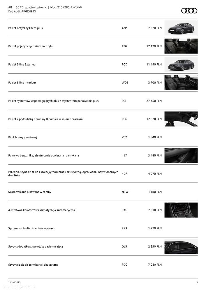 Audi A8 50 TDI quattro tiptronic - 31