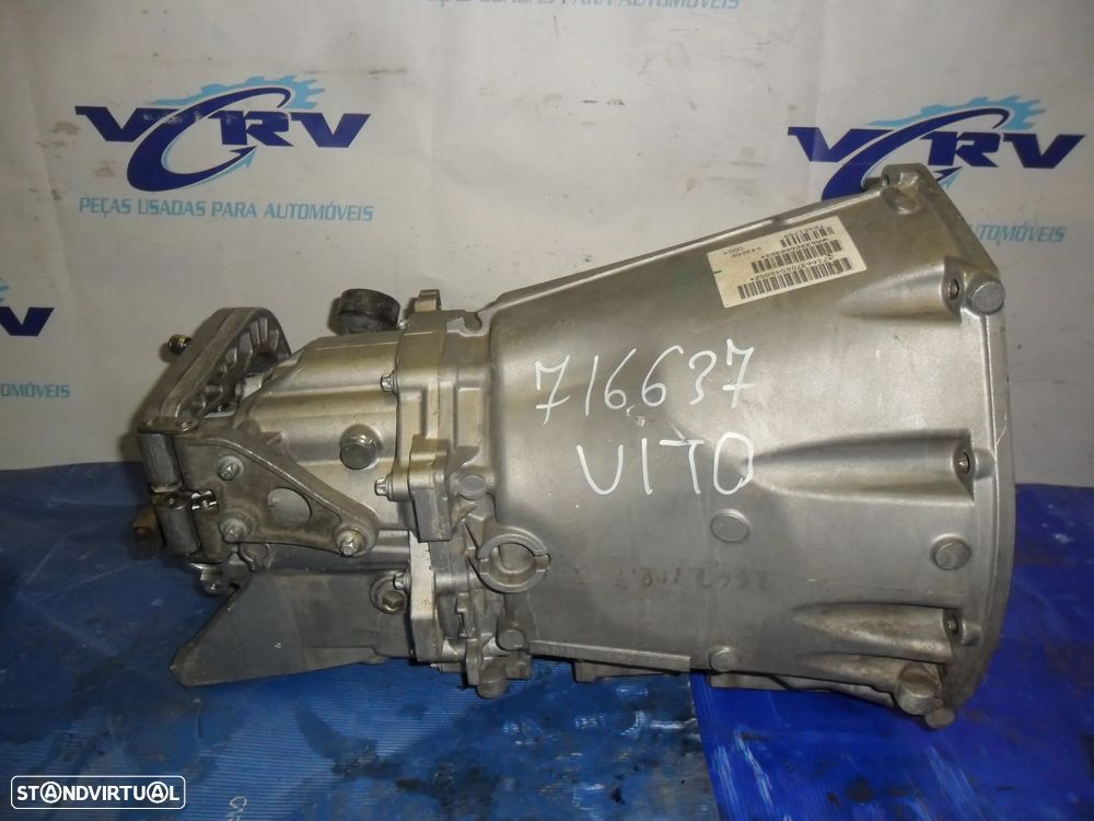 Caixa de velocidade Mercedes Vito W639 2.2 Cdi 88Cv Ref: 716637 - 1
