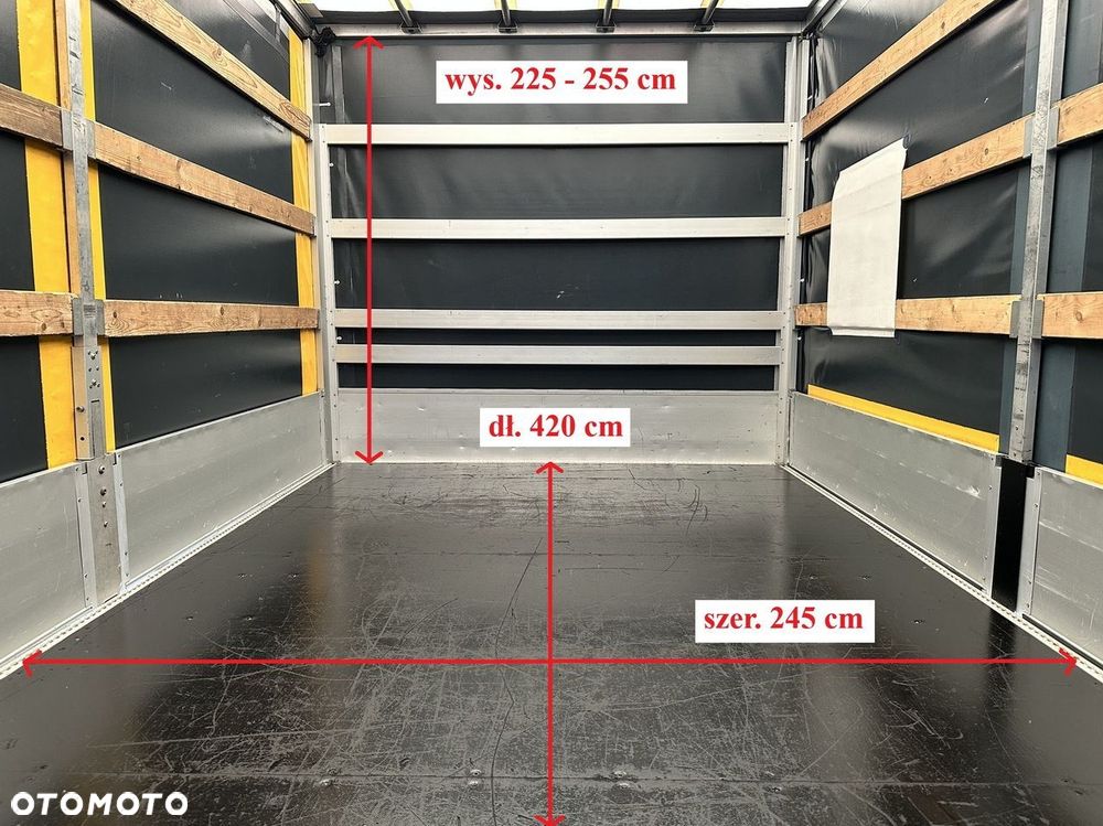 Renault MASTER PLANDEKA 10 PALET WEBASTO TEMPOMAT LEDY PNEUMATYKA KLIMATYZACJA  165KM - 13