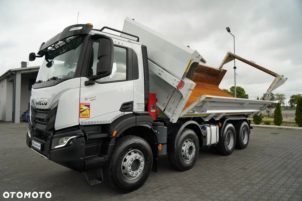 Iveco X-WAY 480 / 8X4 / WYWROTKA DWUSTRONNA / HYDROBURTA / HYDROKLAPA / AUTOMAT / SPROWADZONY - 10