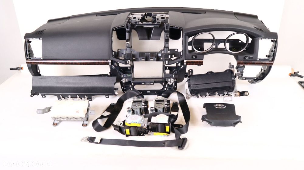 TOYOTA LAND CRUISER 200 DESKA ROZDZIELCZA ZESTAW AIRBAG