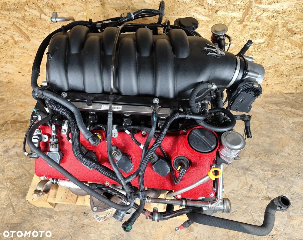 SILNIK KOMPLETNY MASERATI GRANTURISMO 4.7 L 450KM 2013r - M145S + Gwarancja - 7