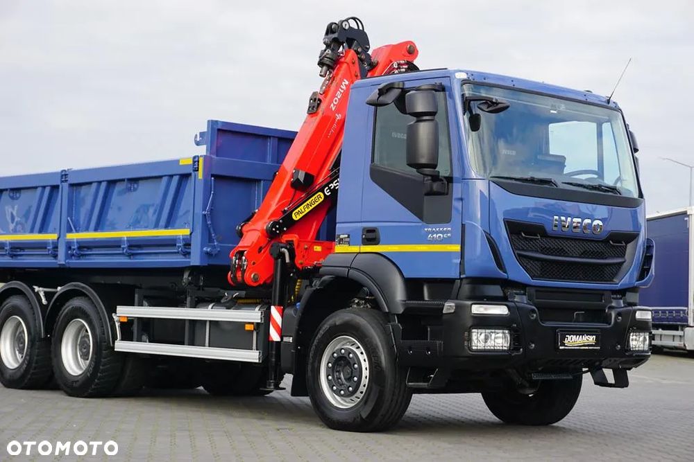 Iveco TRAKKER / 380T41 / E 6 / WYWROTKA + HDS / 6 X 4 / ROTATOR - 35