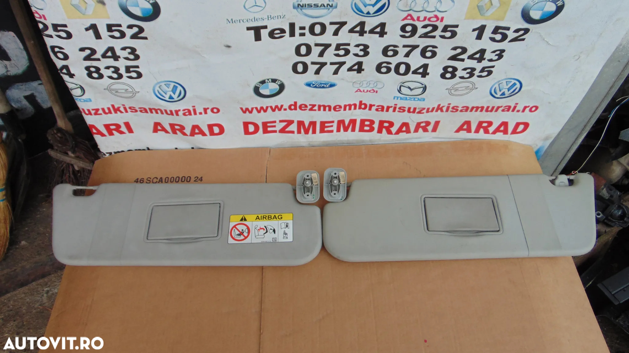 Parasolare Ford Transit Custom 2014-2023 set parasolare stanga dreapta dezmembrez - 2