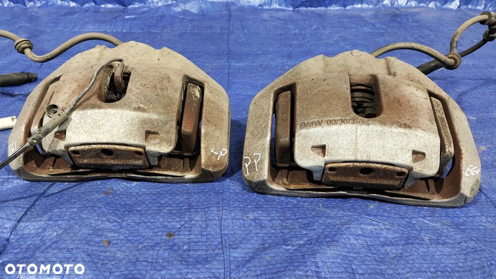 HAMULCE PRZÓD TYŁ SWAP KOMPLET ZESTAW ATE ZACISKI 60/30/348 46/24 TARCZE KLOCKI 348 320 BMW E60 E61 - 12