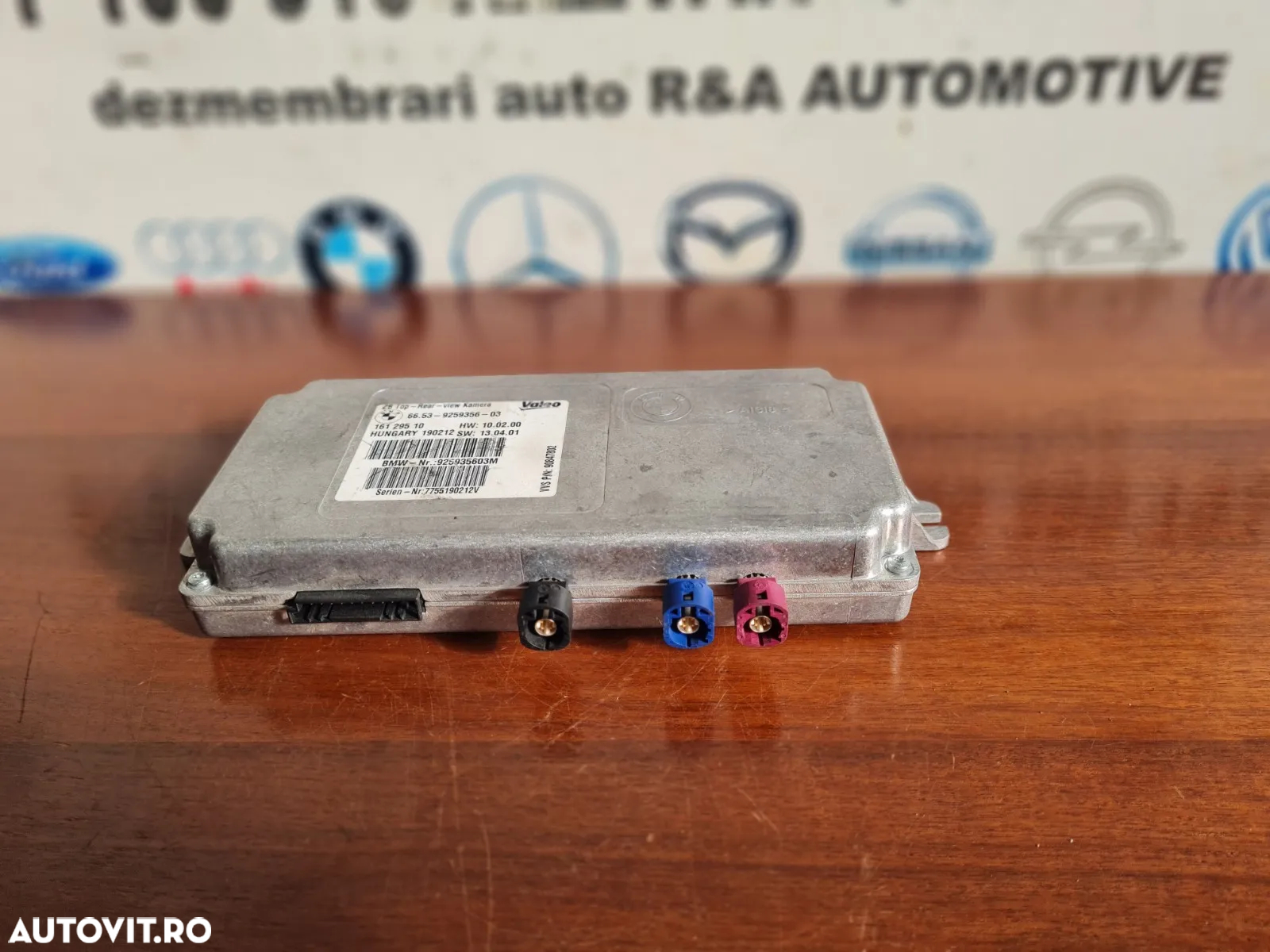Modul Camera Marsarier Spate Mers Inapoi RR4 Bmw Cod  F07 X3 F25 F20 F21 - Dezmembrari Arad - 3