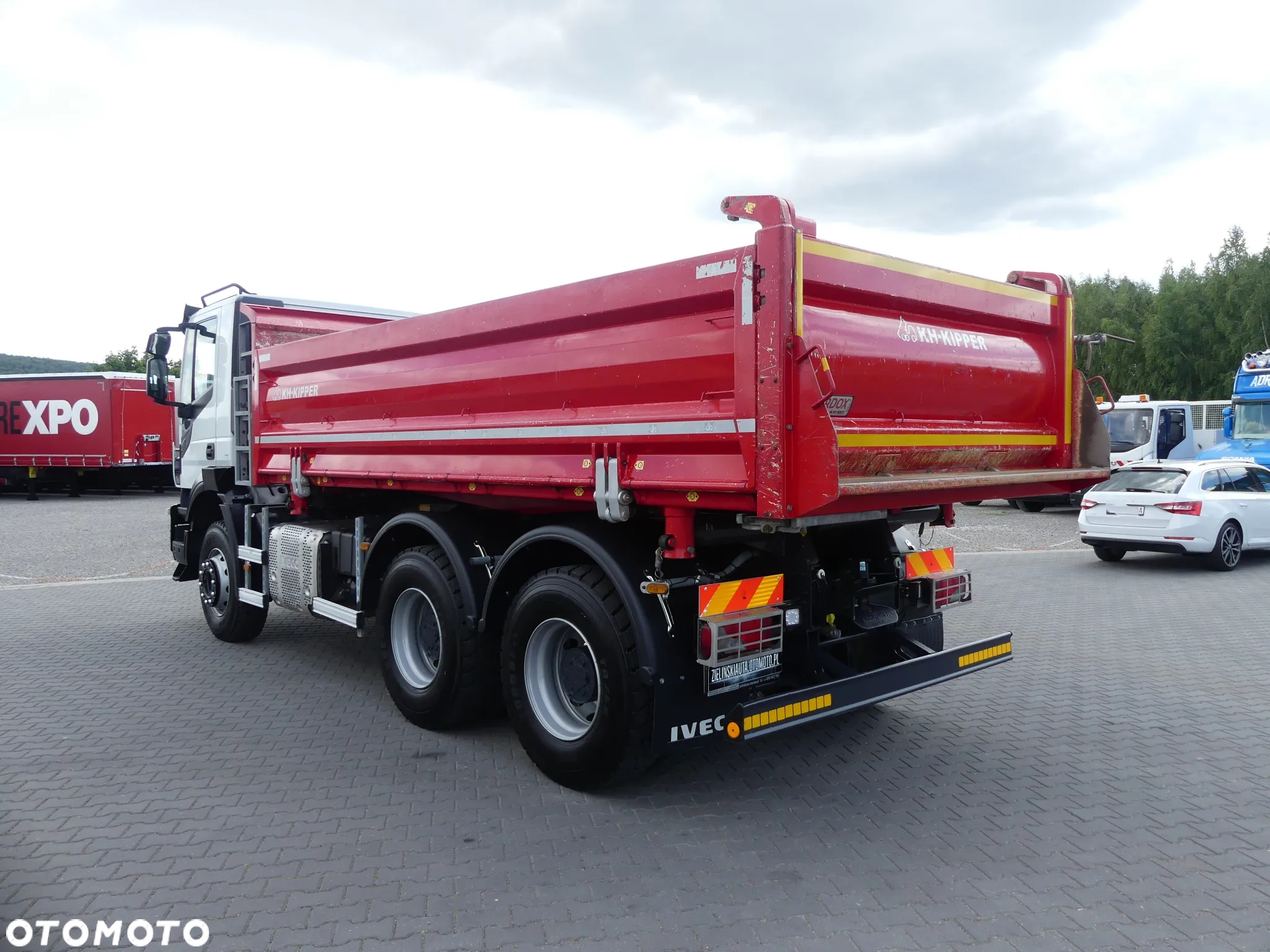 Iveco TRAKKER / X-WAY 420 / 6x4 / KH-KIPPER 3 STR / HYDROBURTA / WYWROTKA / - 7