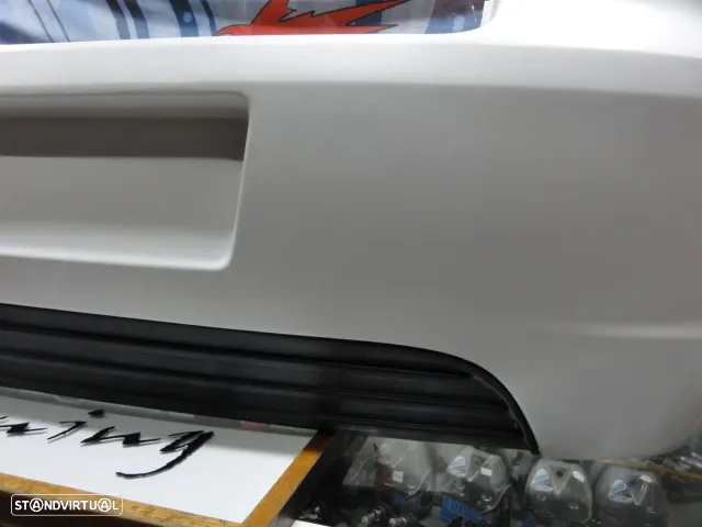 Para-choques traseiro em fibra VW Golf 4, IV R-line LOOK C/1 saída simples, dupla, 2 saídas ou sem saídas de escape - 30
